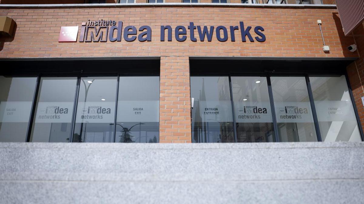 Fachada principal de IMDEA Networks, el centro de la Comunidad de Madrid que ha desarrollado el algoritmo contra los bulos.