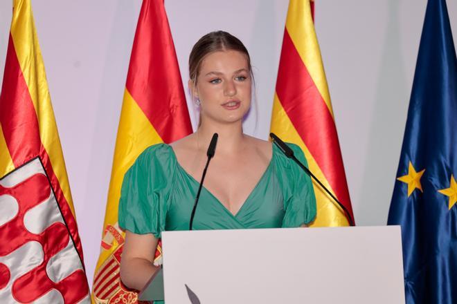 Princesa Leonor discurso Girona