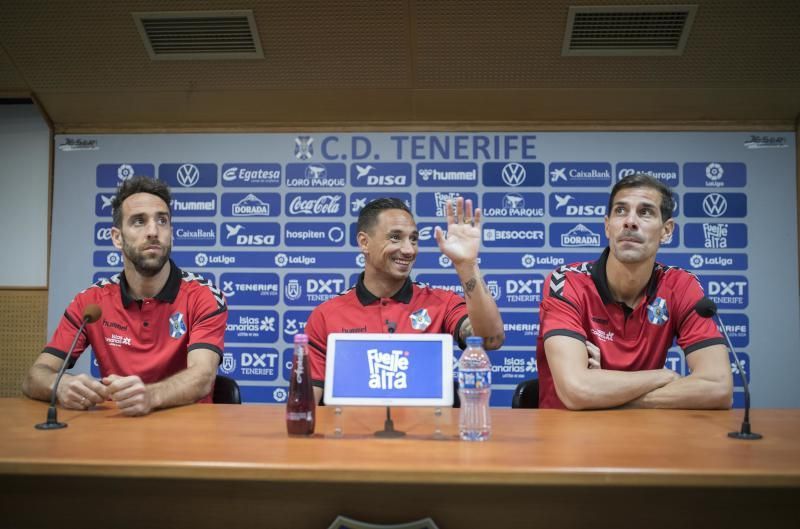 Rueda de prensa de Suso Santana, Dani Hernández y Carlos Ruiz por la renovación de sus contratos  | 27/02/2020 | Fotógrafo: Carsten W. Lauritsen