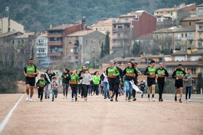 La inauguració de la nova pista d'atletisme de Puig-reig, en imatges