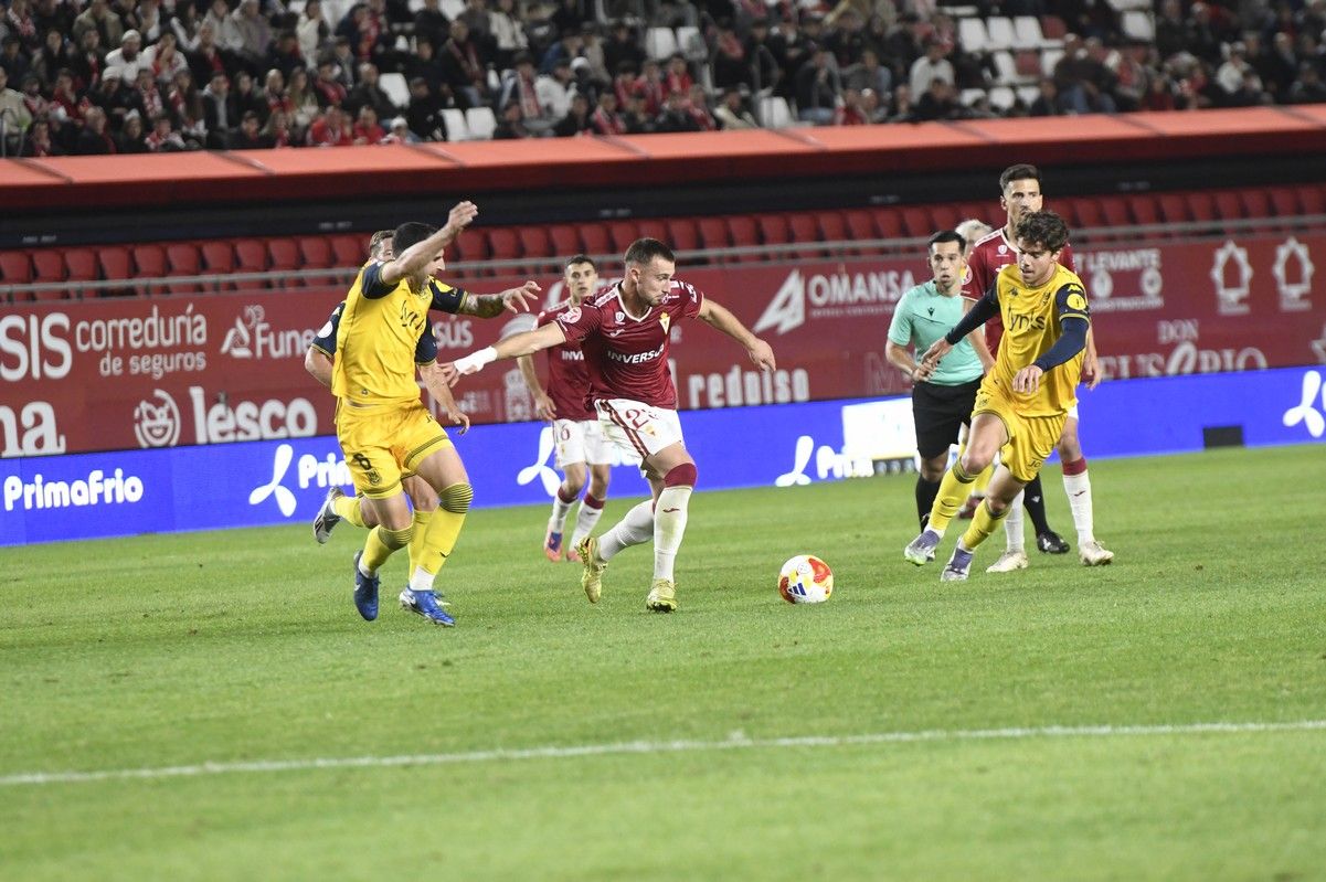 Revive la victoria del Real Murcia frente al Alcorcón, en imágenes