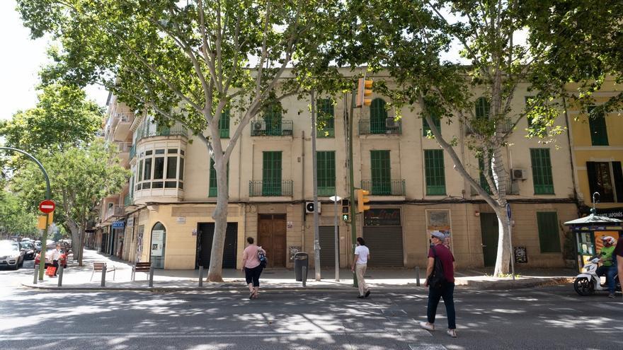 Personas sin hogar en Barajas.