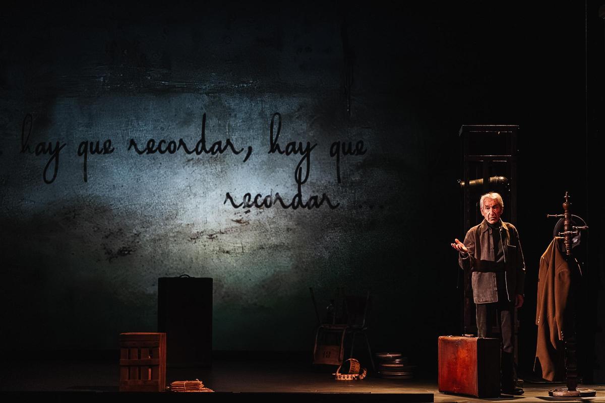 José Sacristán en 'El hijo de la cómica'.