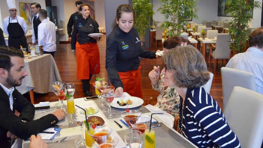 Presentación de las propuestas culinarias de la nueva carta