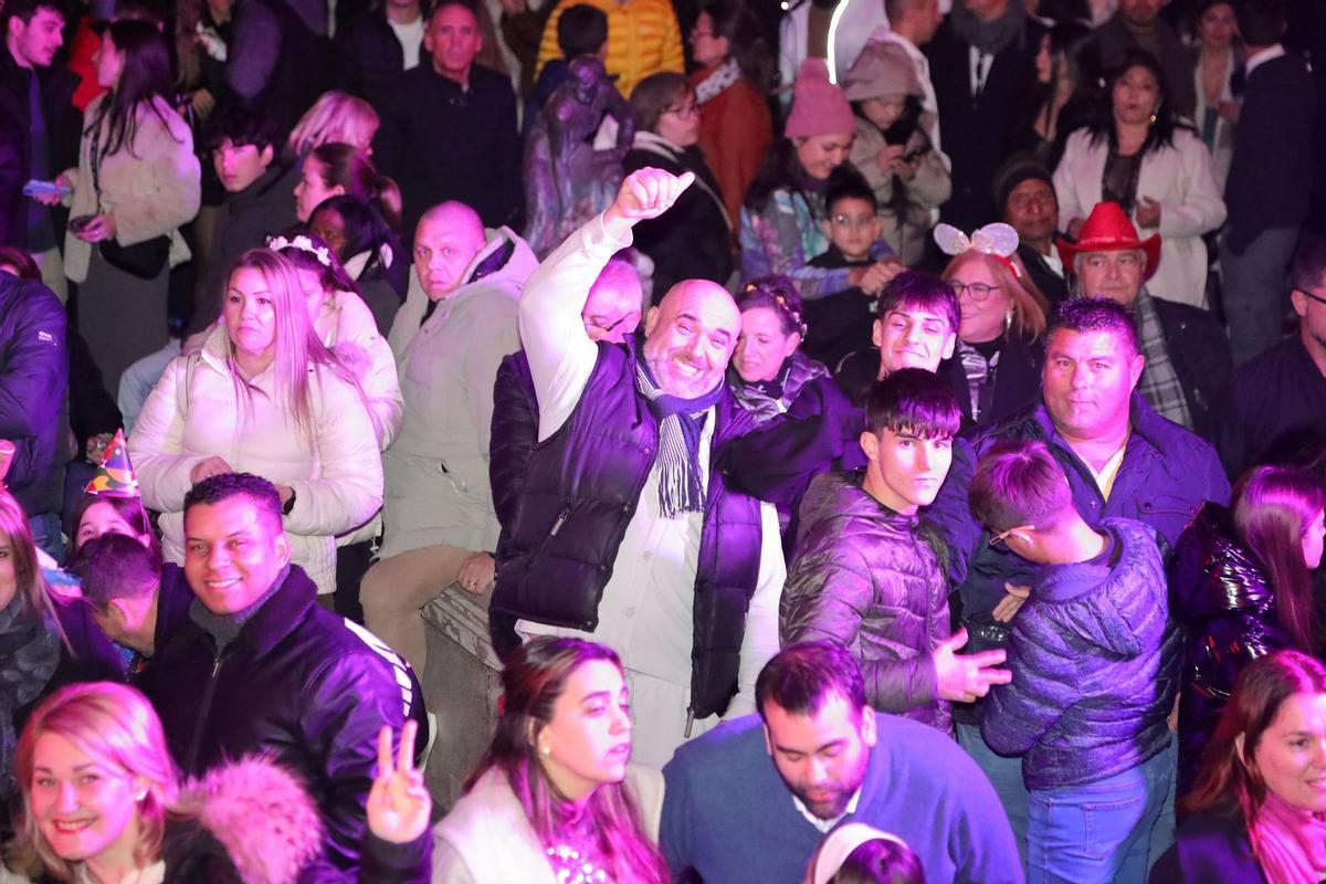 Imagen de archivo de una fiesta de Nochevieja en la Puerta del Sol.