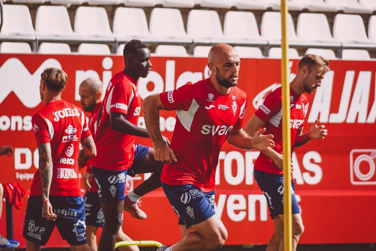Entrenamiento de Real Murcia
