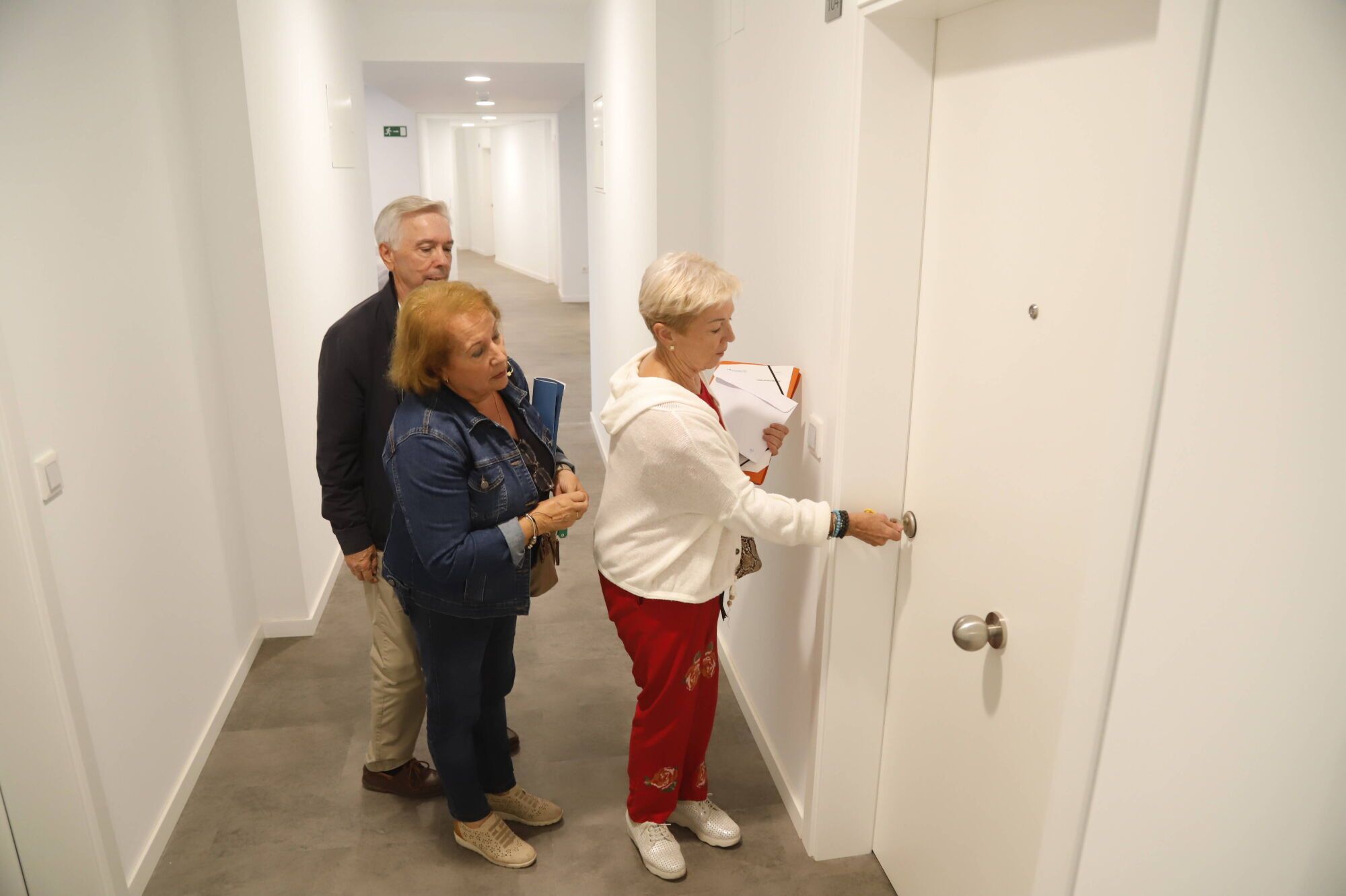 Entrega de las llaves de los apartamentos de Sama Naharro