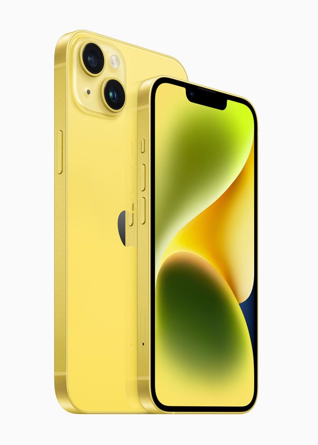 IPhone amarillo