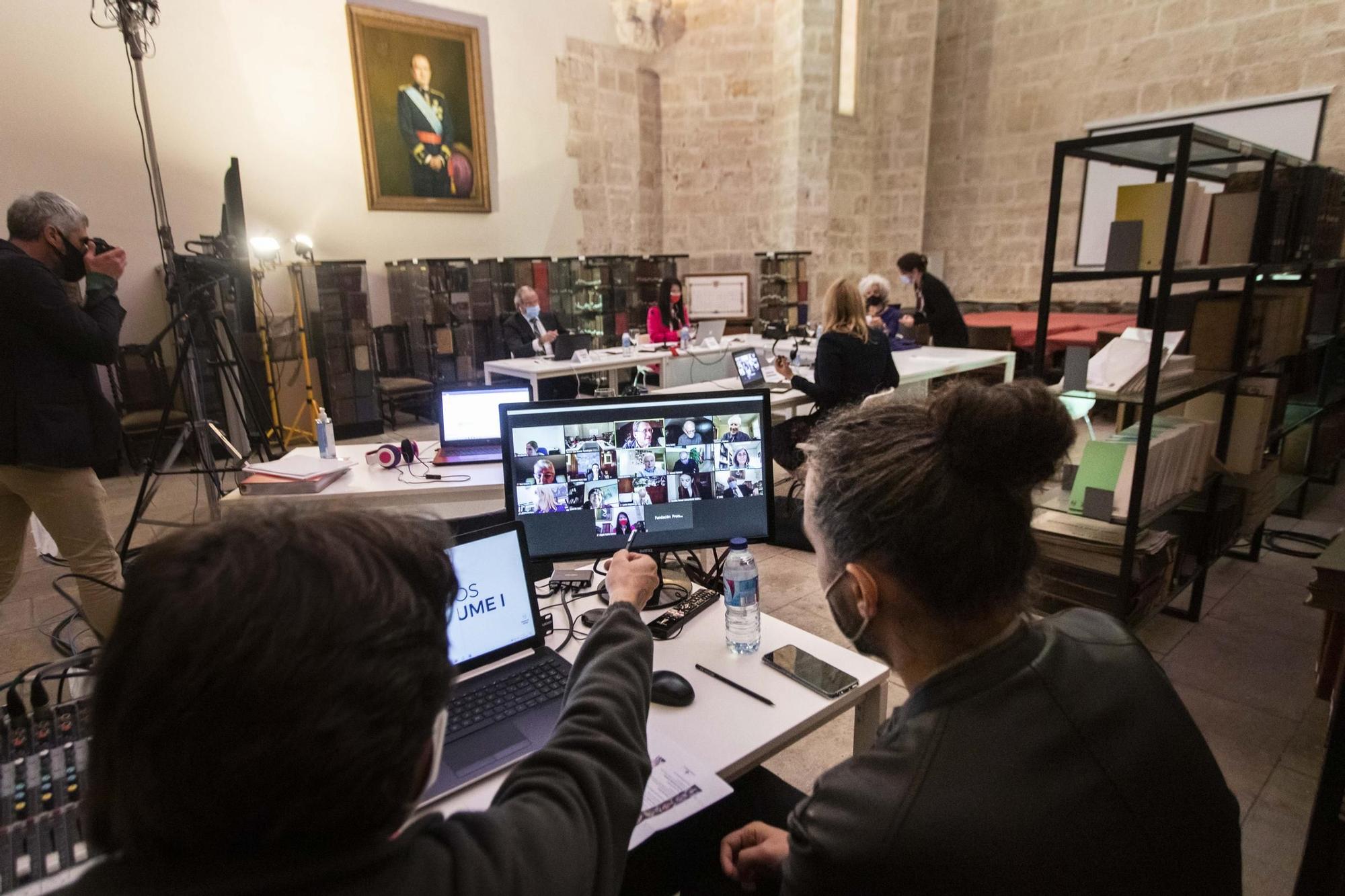 Reunión del jurado de los premios Jaume I