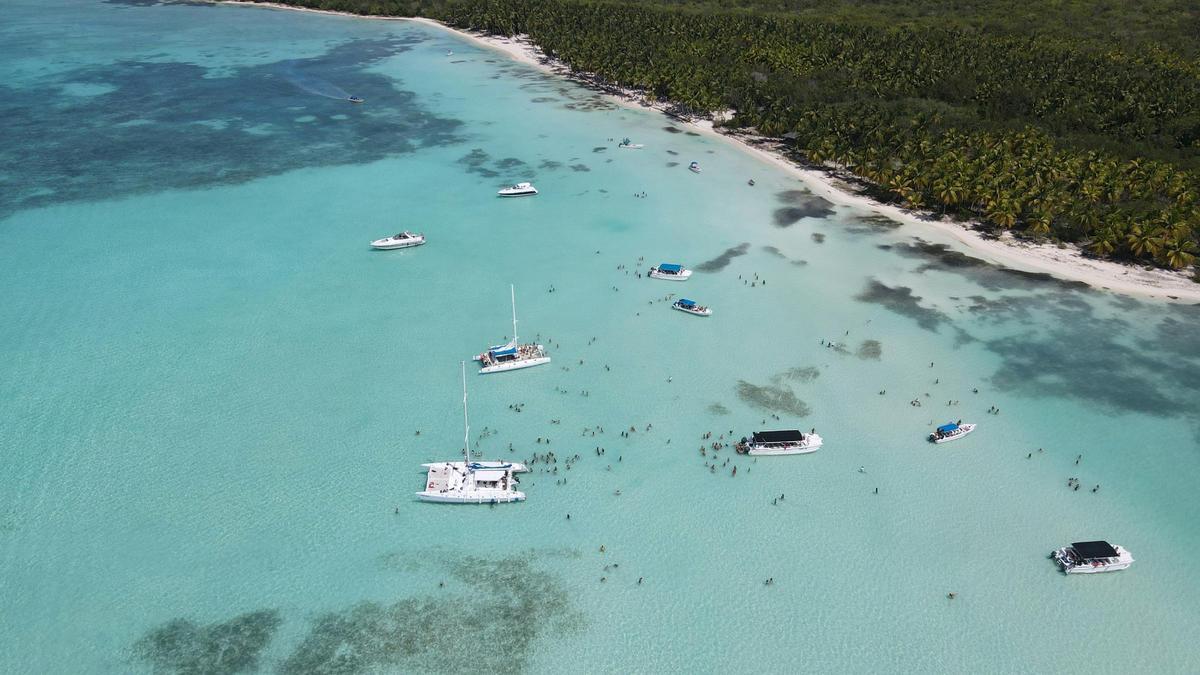 Isla Saona es la imagen que todos tenemos en mente cuando pensamos en el Caribe