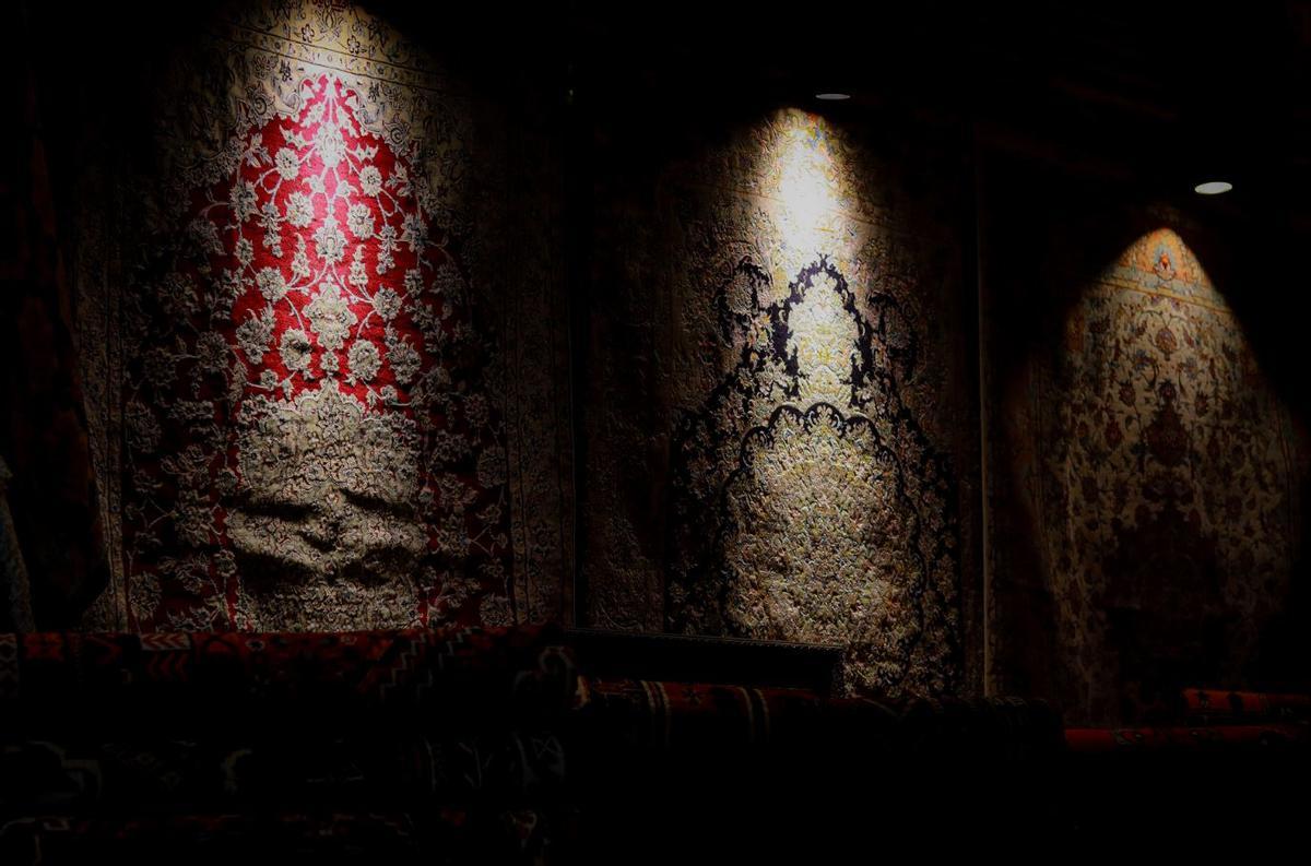 Obra de Zahra Ghaemi que forma parte de la muestra.