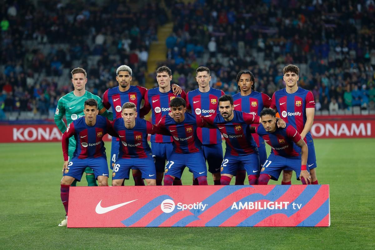 FC Barcelona - Valencia CF, el partido de la jornada 33 de LaLiga EA Sports, en imágenes.