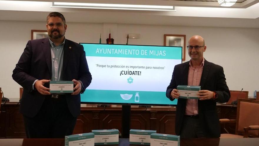 Mijas repartirá 90.000 kits de protección frente al Covid-19 entre sus vecinos