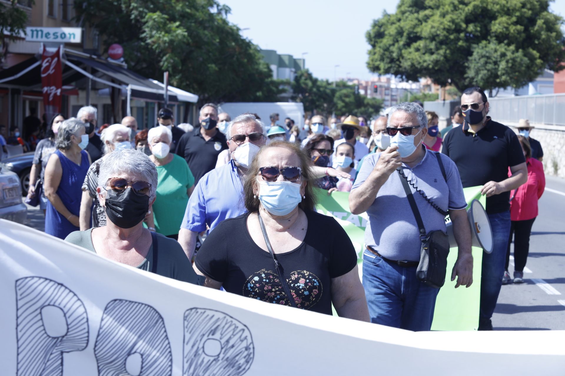 Protesta en Torreciega por la descontaminación del suelo