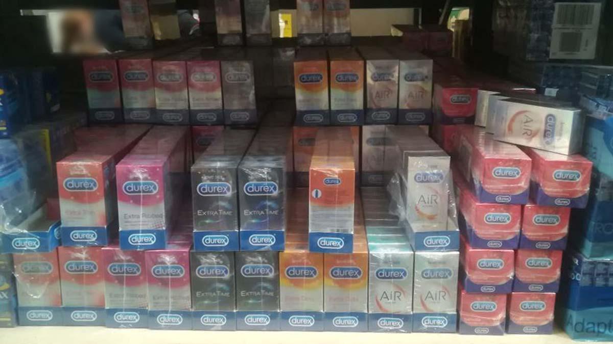 Denunciados penalmente dos empresarios por distribuir al mayor preservativos falsos