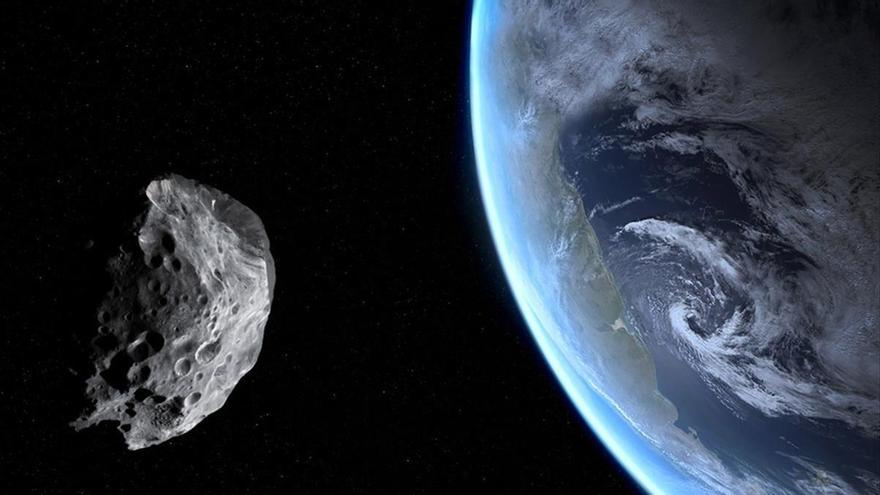 Un asteroide el doble de grande que un avión rozará el miércoles la Tierra