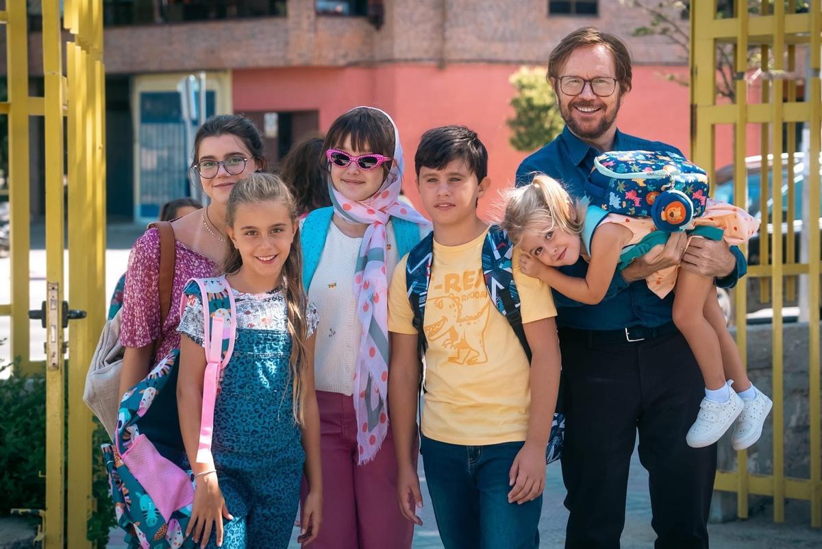 Escena de la nueva película de Santiago Segura 'Padre no hay más que uno'.