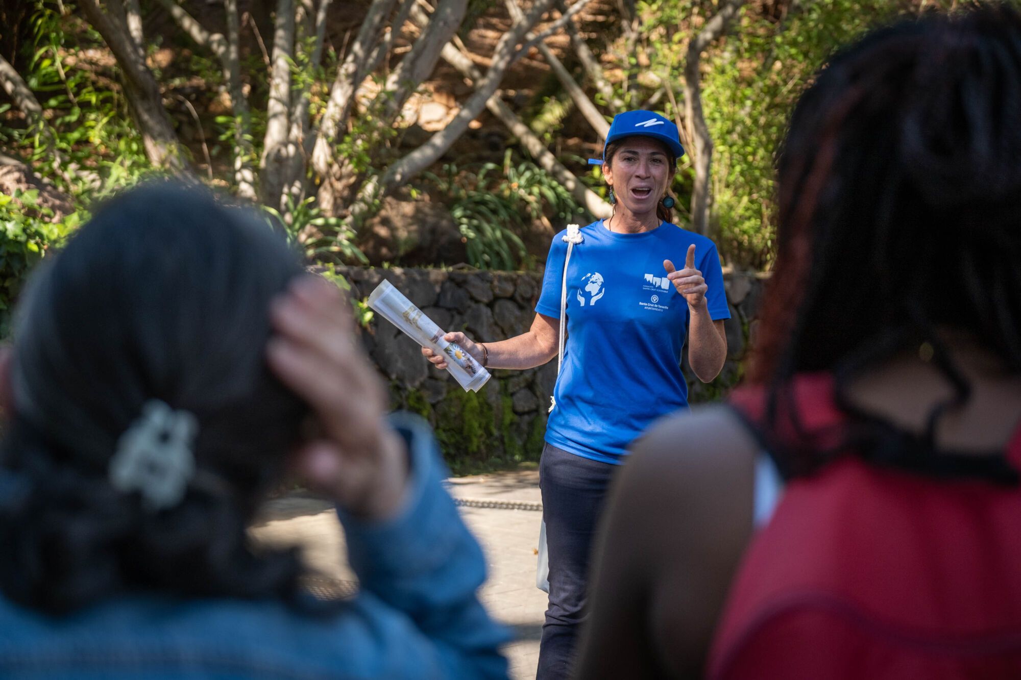Visita al Palmetum con los integrantes del proyecto de integración social Birmagen

 
