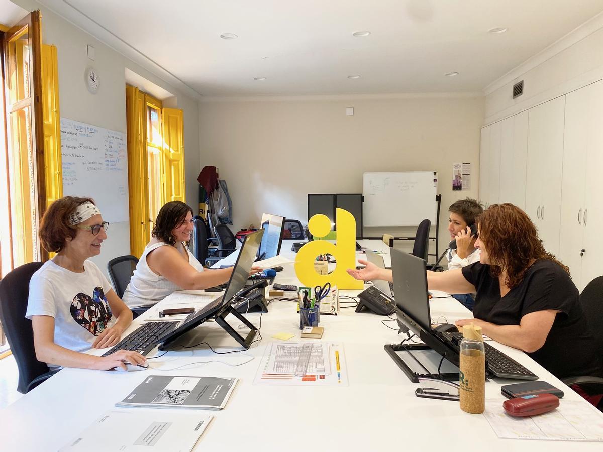 Una sessió de treball de l'Agència de Desenvolupament Local Solsona Cardona