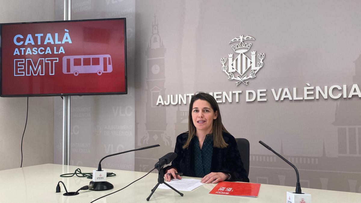 María Pérez ha analizado la actualidad en rueda de prensa.