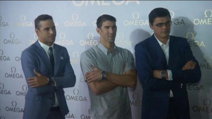 Michael Phelps se va por la puerta grande