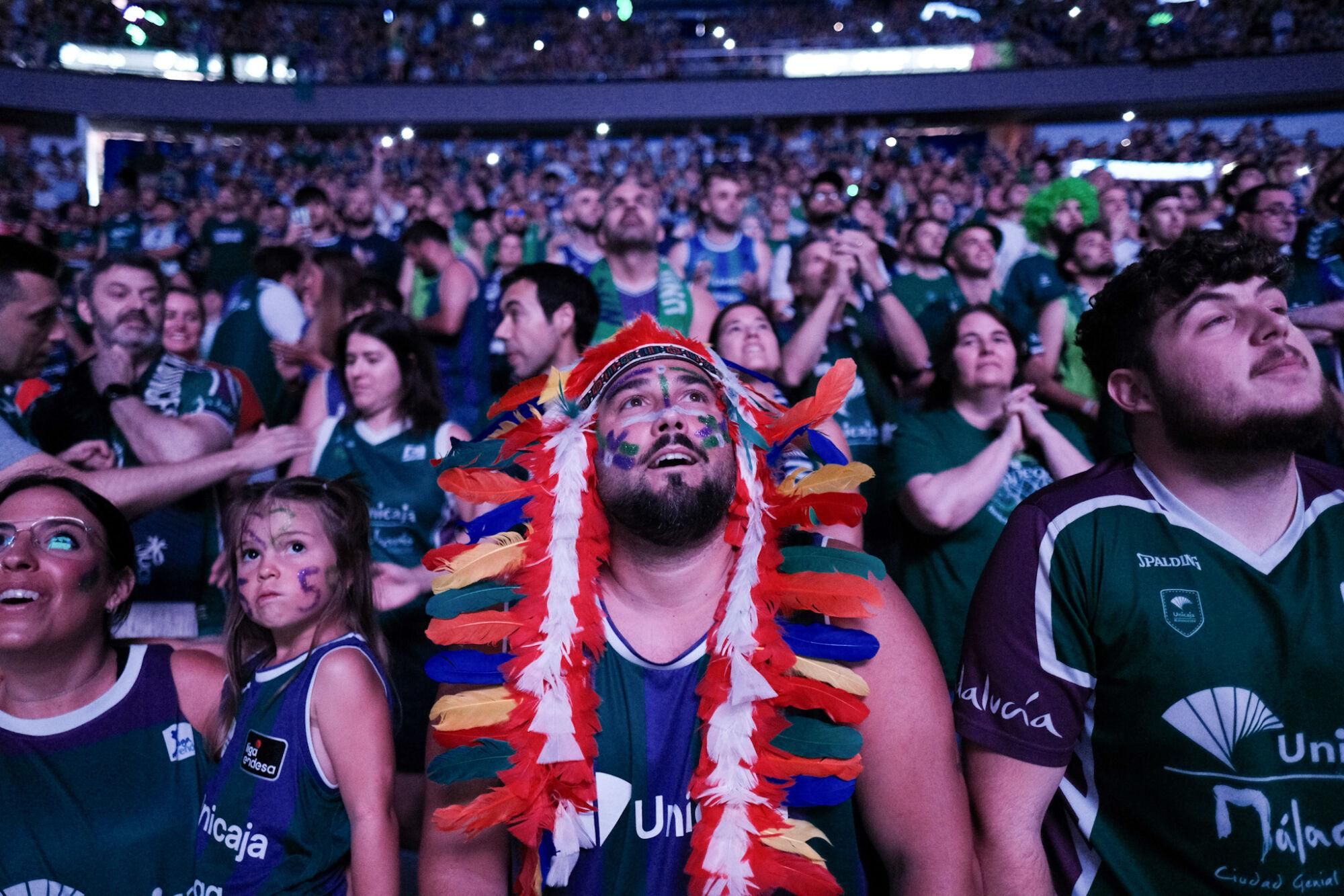 Cuarto partido de semifinales de la ACB: Unicaja-Real Madrid