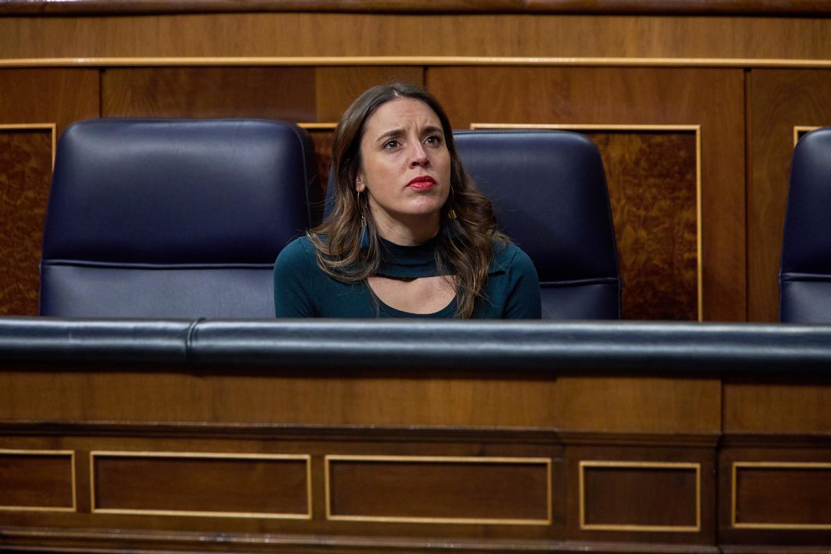 La ministra de Igualdad, Irene Montero.