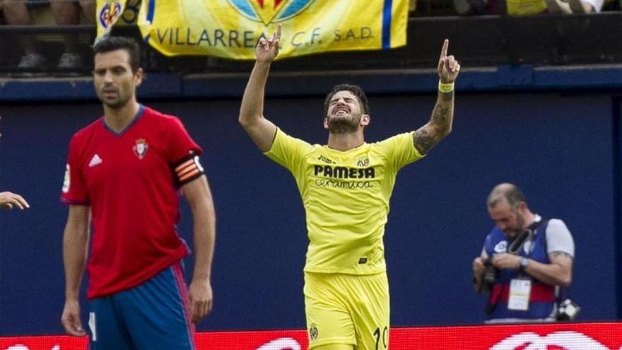 El Villarreal, en zona Champions tras ganar a Osasuna (3-1)