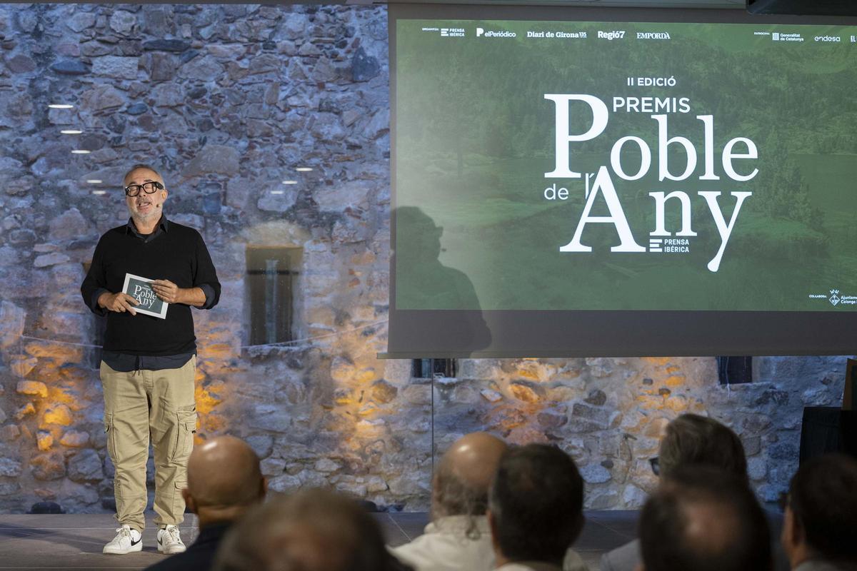 Gala de entrega Poble de lAny 2024 en el Castell de Calonge