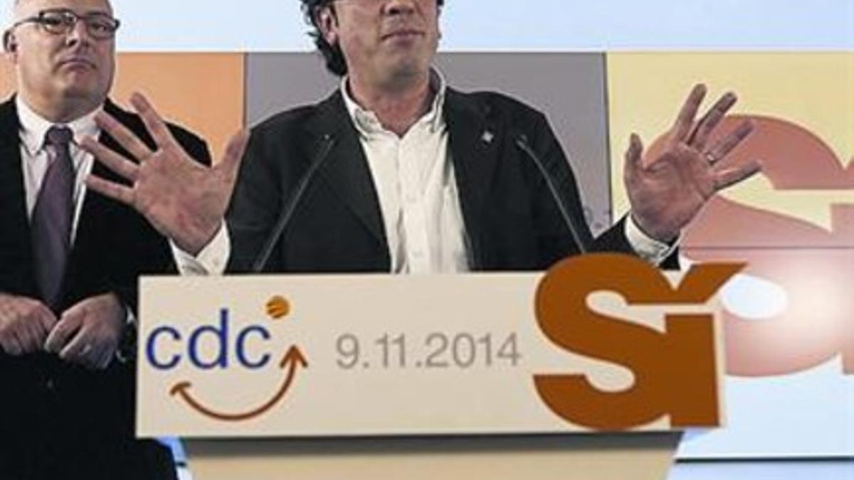 El secretario de organización de CDC, Josep Rull.