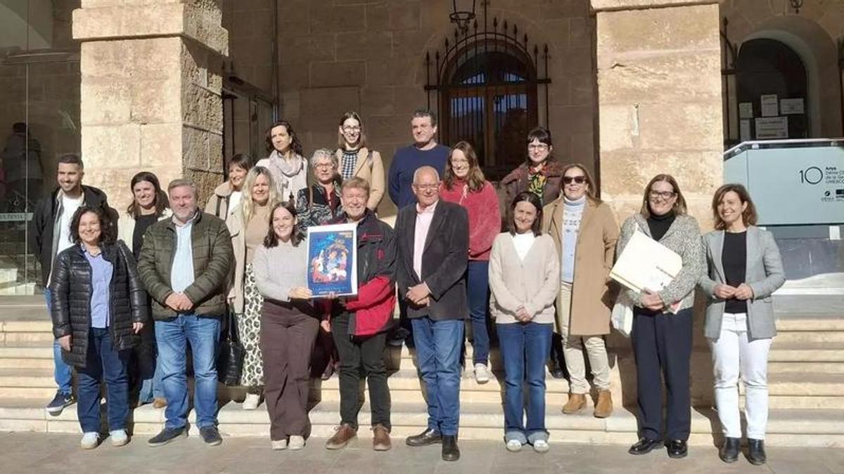 La presentación de la "Trobada d'Escoles" de Dénia