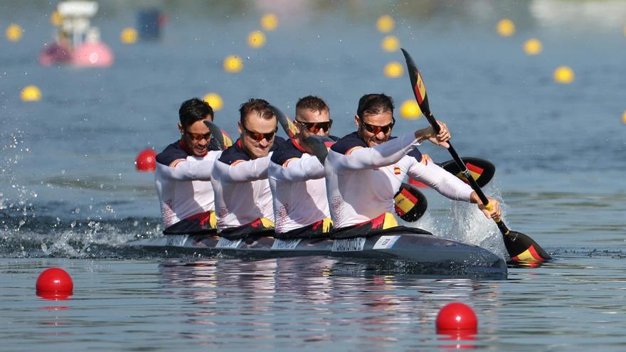 Piragüismo en los Juegos Olímpicos: semifinal de K4 500 masculino, en directo