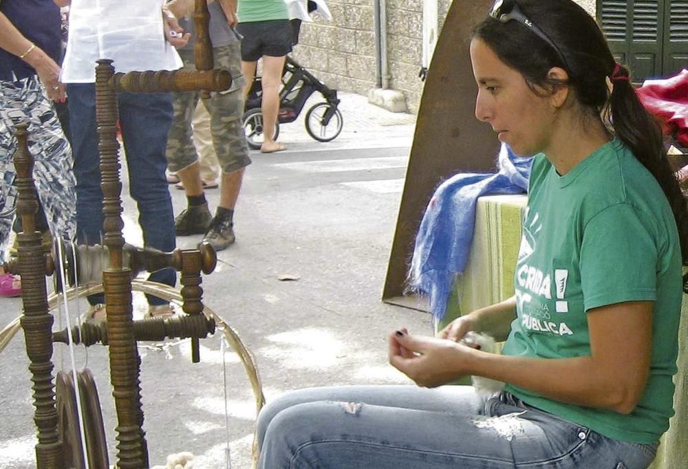 Luchadoras por la lana mallorquina