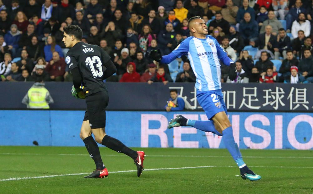 Les millors imatges del Màlaga - Girona (0-0)