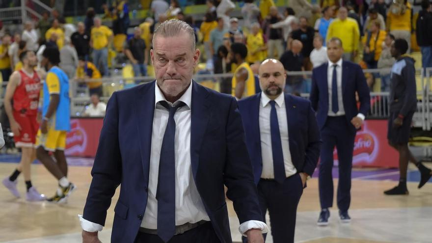 Néstor 'Che' García pide seguir creyendo en la salvación del CB Gran Canaria: «Estamos con vida; esto no se decide hasta el último segundo»