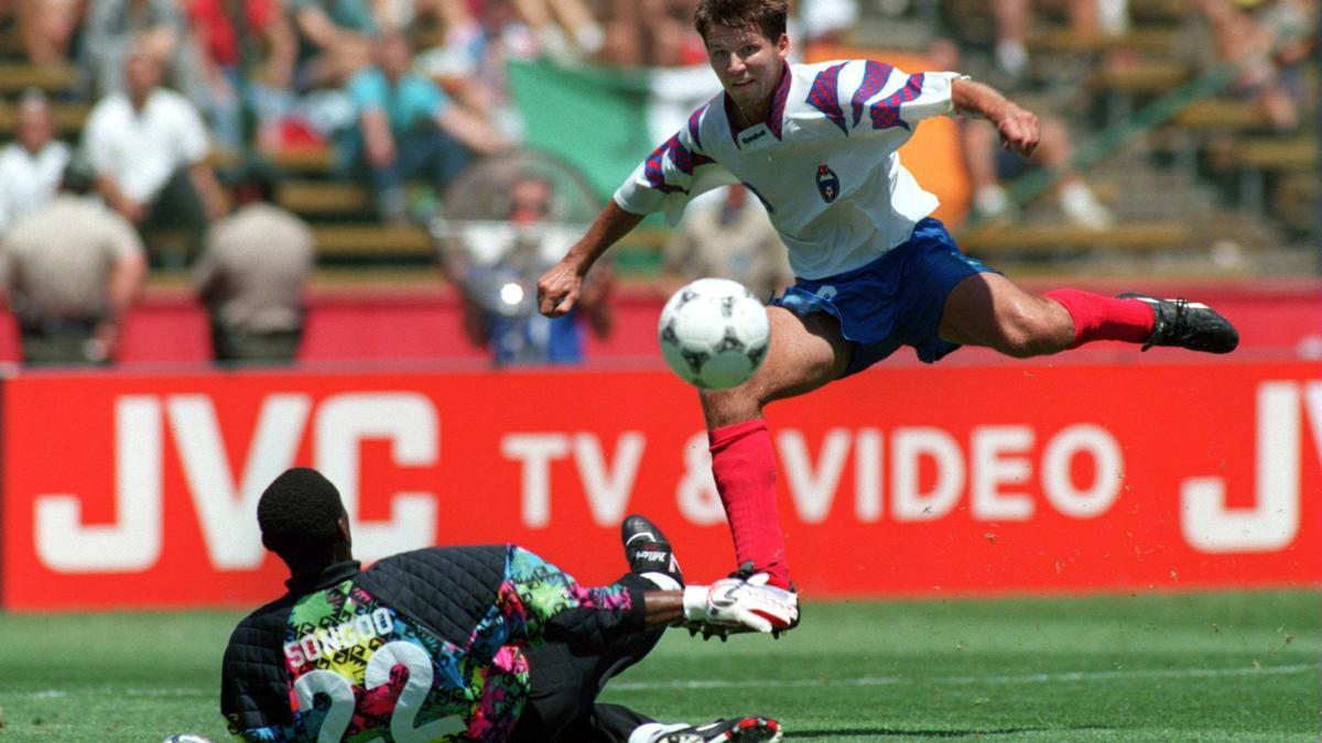 Salenko, en el partido más famoso de su carrera