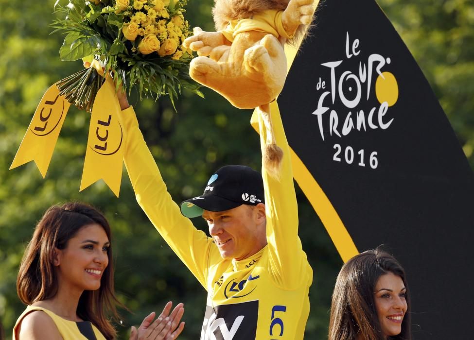 Chris Froome gana su tercer Tour de Francia