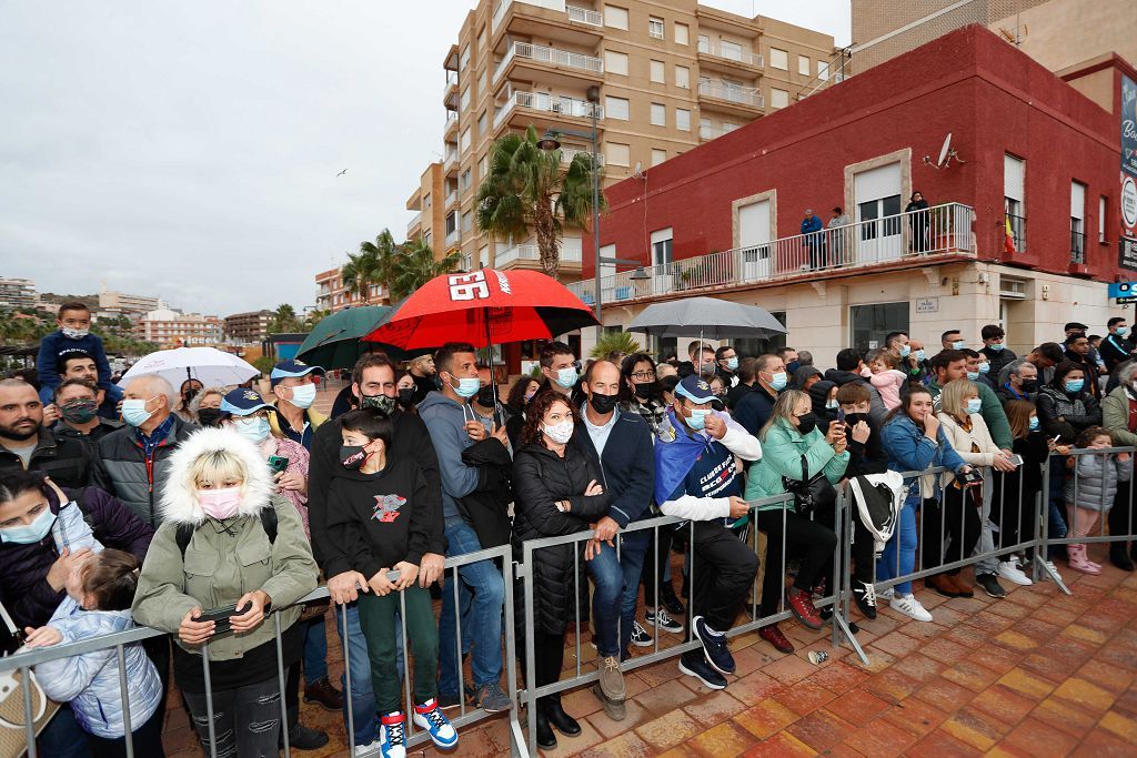 Pedro acosta en el Puerto de Mazarrón