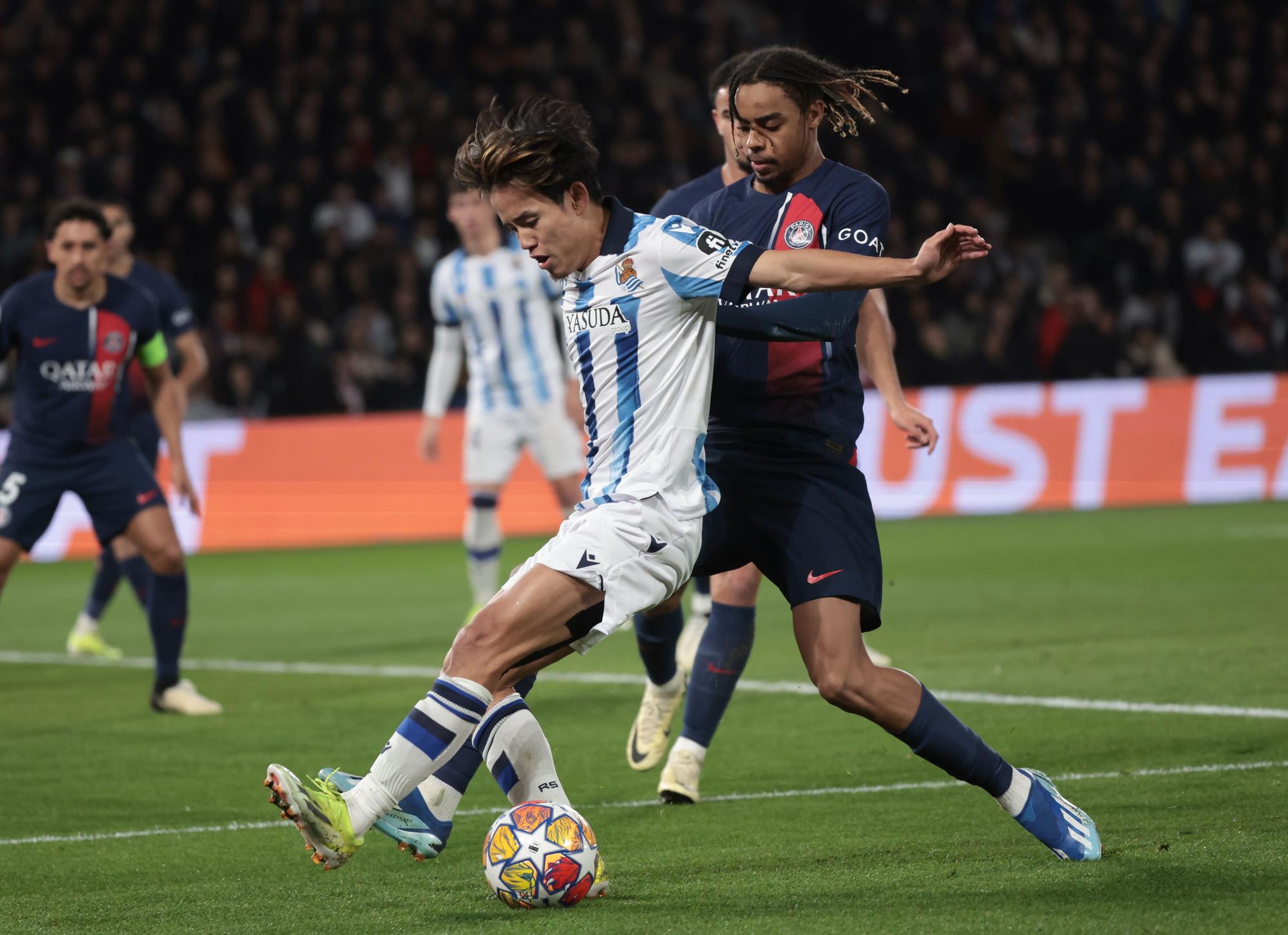 UEFA Champions League Round of 16, 1st leg - PSG vs Real Sociedad