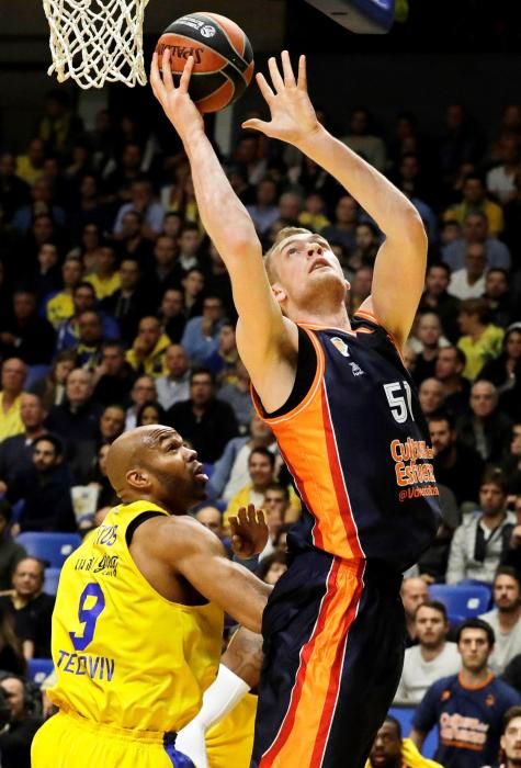 Maccabi - Valencia Basket, en imágenes