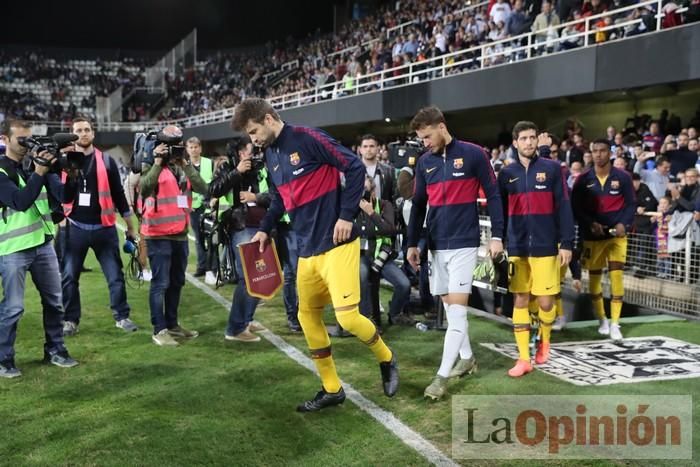 Encuentro entre el FC Cartagena y el FC Barcelona