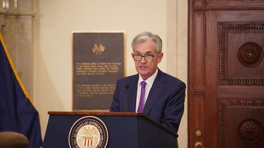 El presidente de la Fed, Jerome Powell.