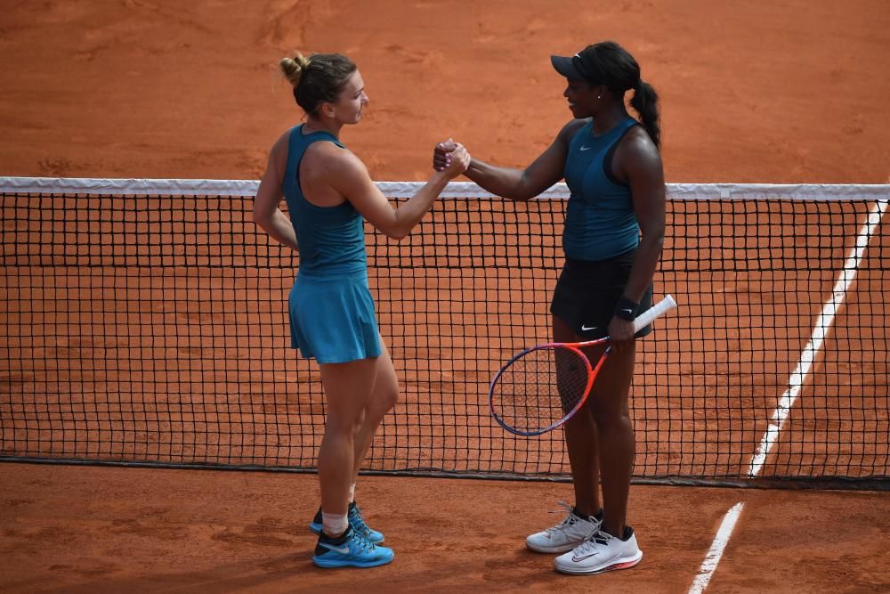 Final femenina de Roland Garros: Simona Halep-Sloa