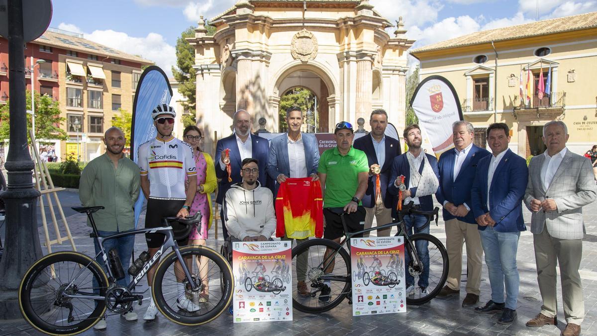 Presentación del campeonato de España de Ciclismo Paralímpico