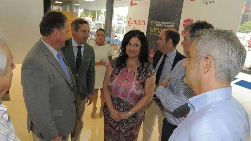 Visita institucional de Carreño a la Feria