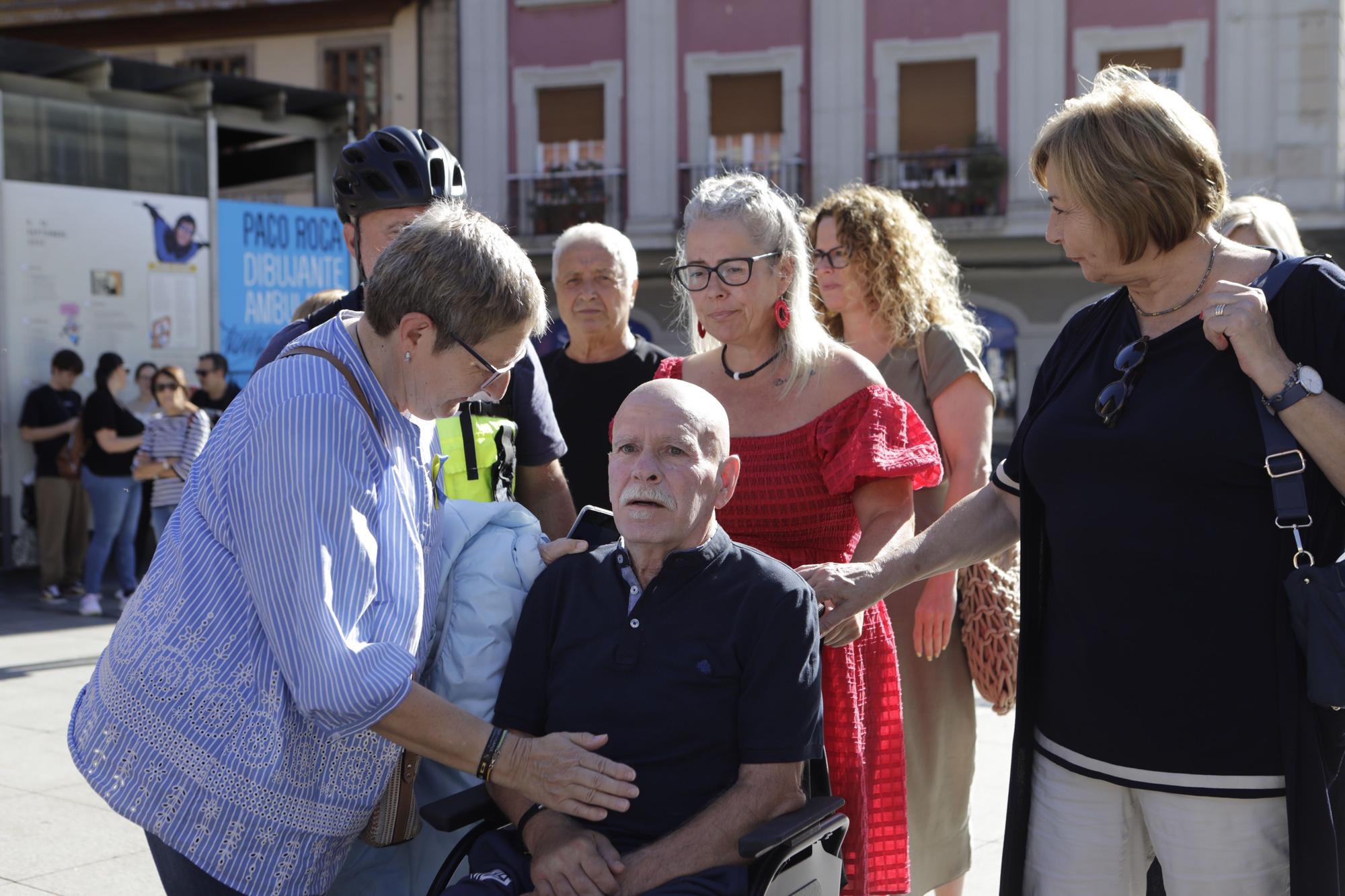 Avilés homenajea a Dacal en el 50º. aniversario de su bronce en Múnich