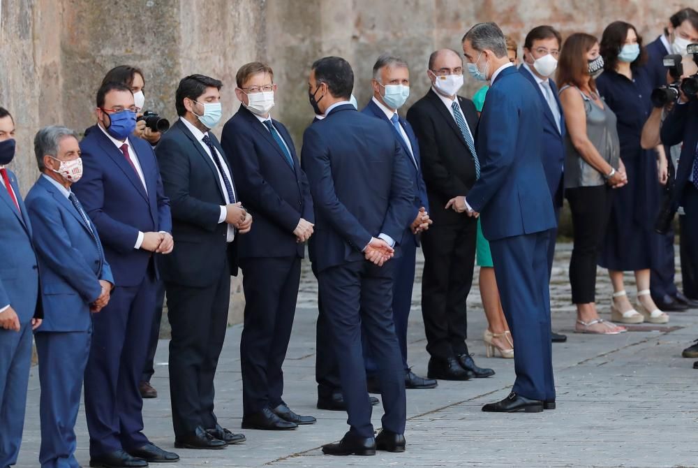 Las imágenes de la Conferencia de Presidentes.