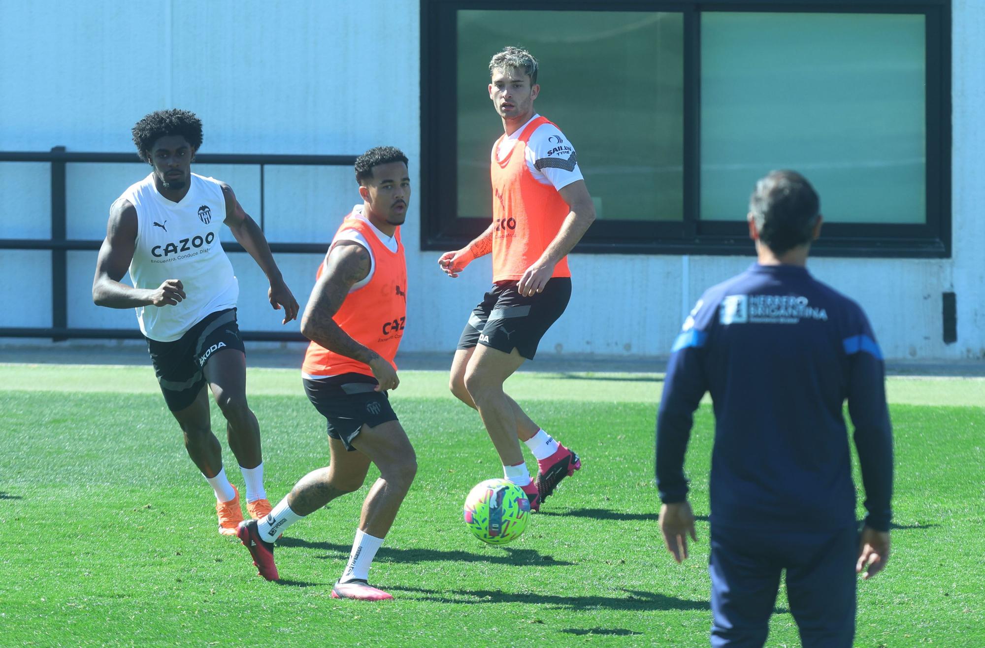 Así ha sido el entrenamiento del Valencia CF