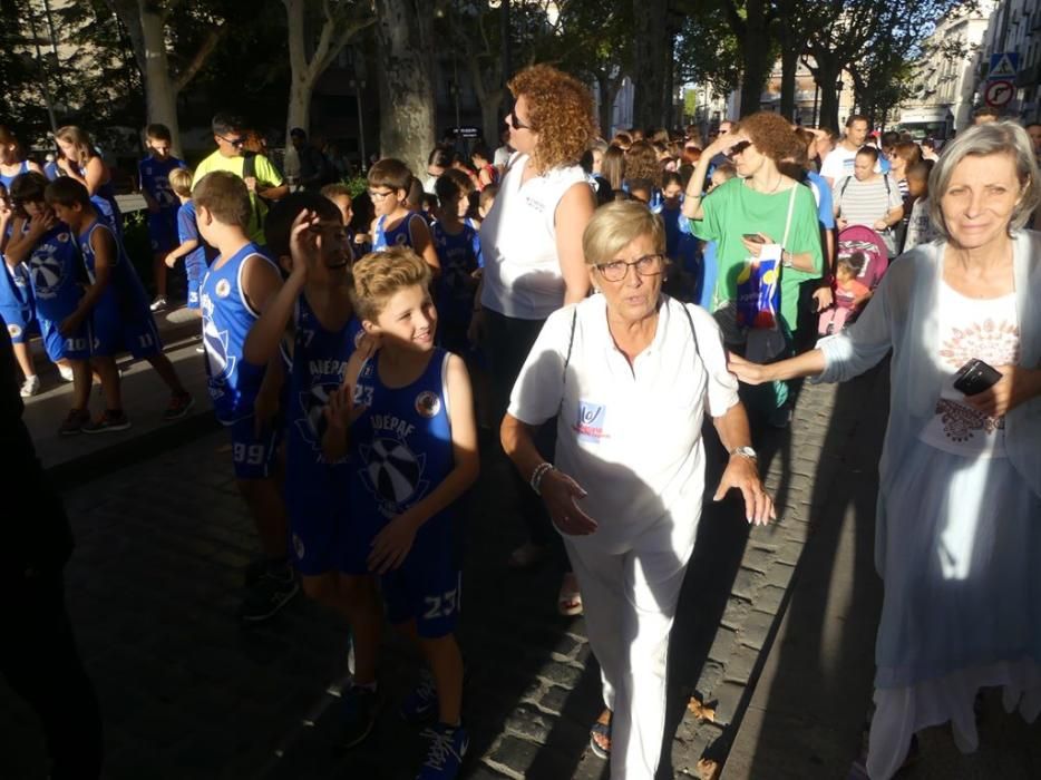 La flama dels Special Olympics arriba a Figueres