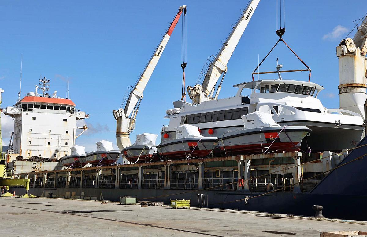 El pedido se transporta en el mercante “ESL Australia”.